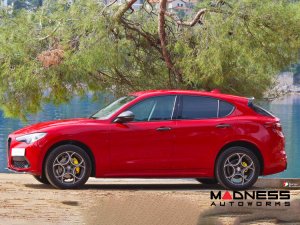 Alfa Romeo Stelvio Side Skirts - Carbon Fiber - Stile Italia Alfa Romeo Stelvio Side Skirts - Carbon Fiber - Stile Italia